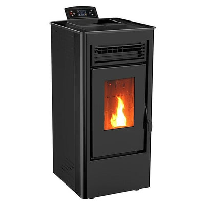 Estufa de Pellets NEBULA 9 kW | Eficiencia A+, Contenedor 15 kg