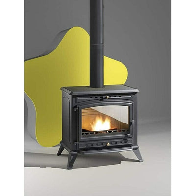 Estufa de leña Invicta Alma – 12 kW con Sistema de Post-combustión y Diseño EcoDesign